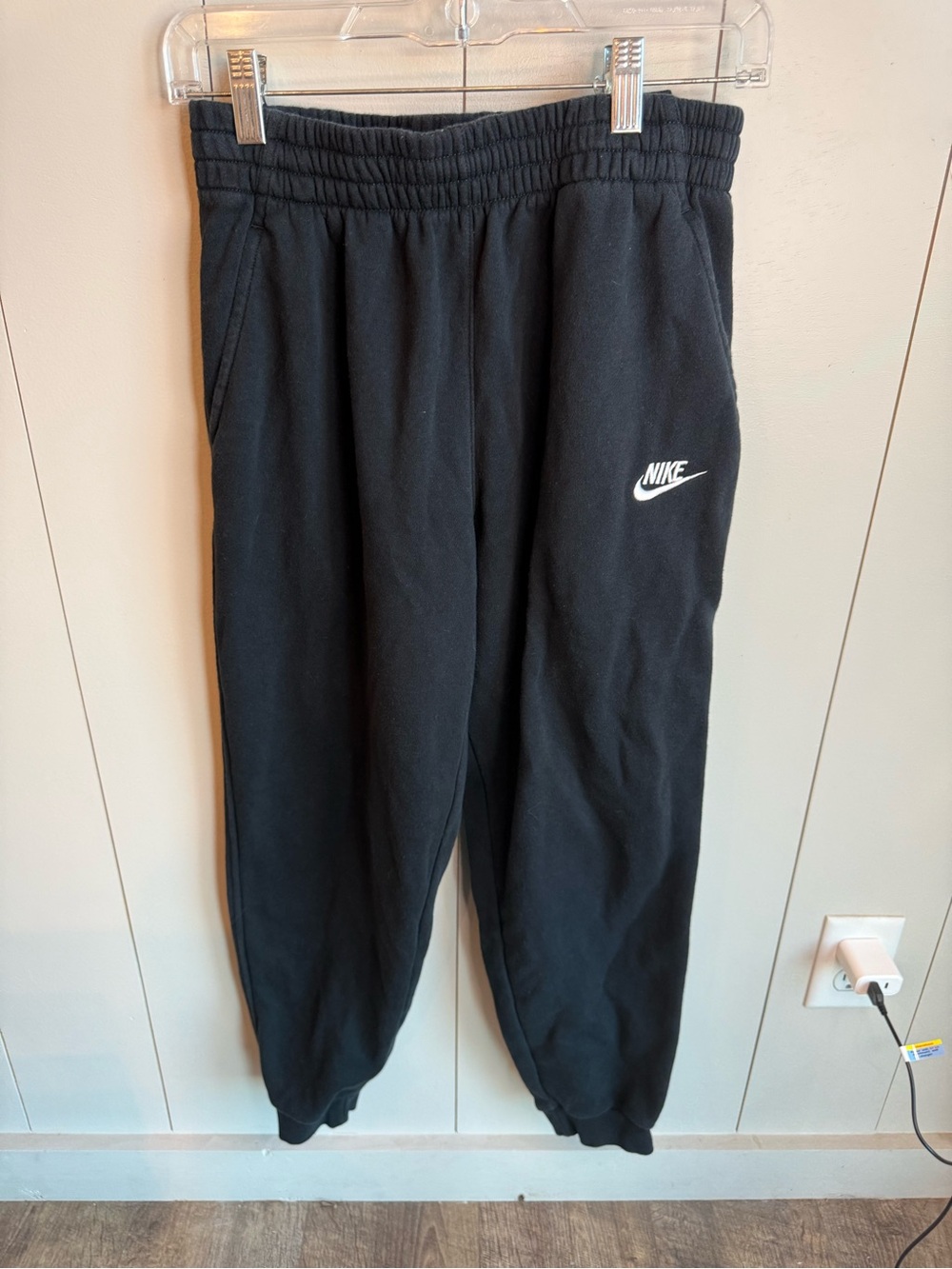 Nike Kids' Black Jogger Sweatpants